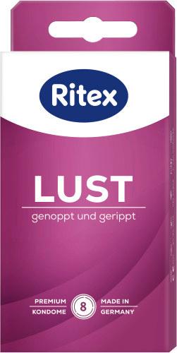 Ritex Kondome Lust, genoppt und gerippt