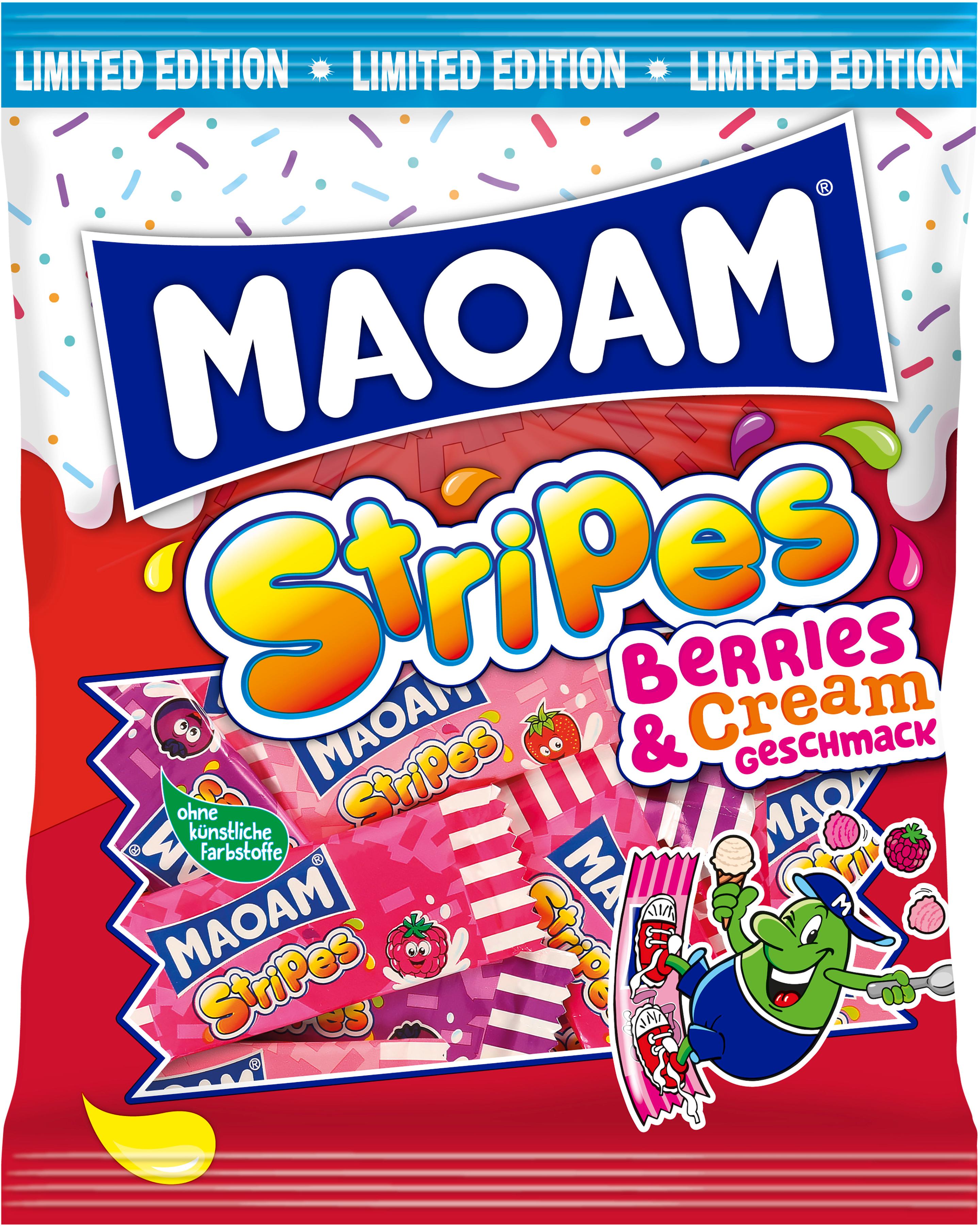 Maoam Stripes Berries&Cream