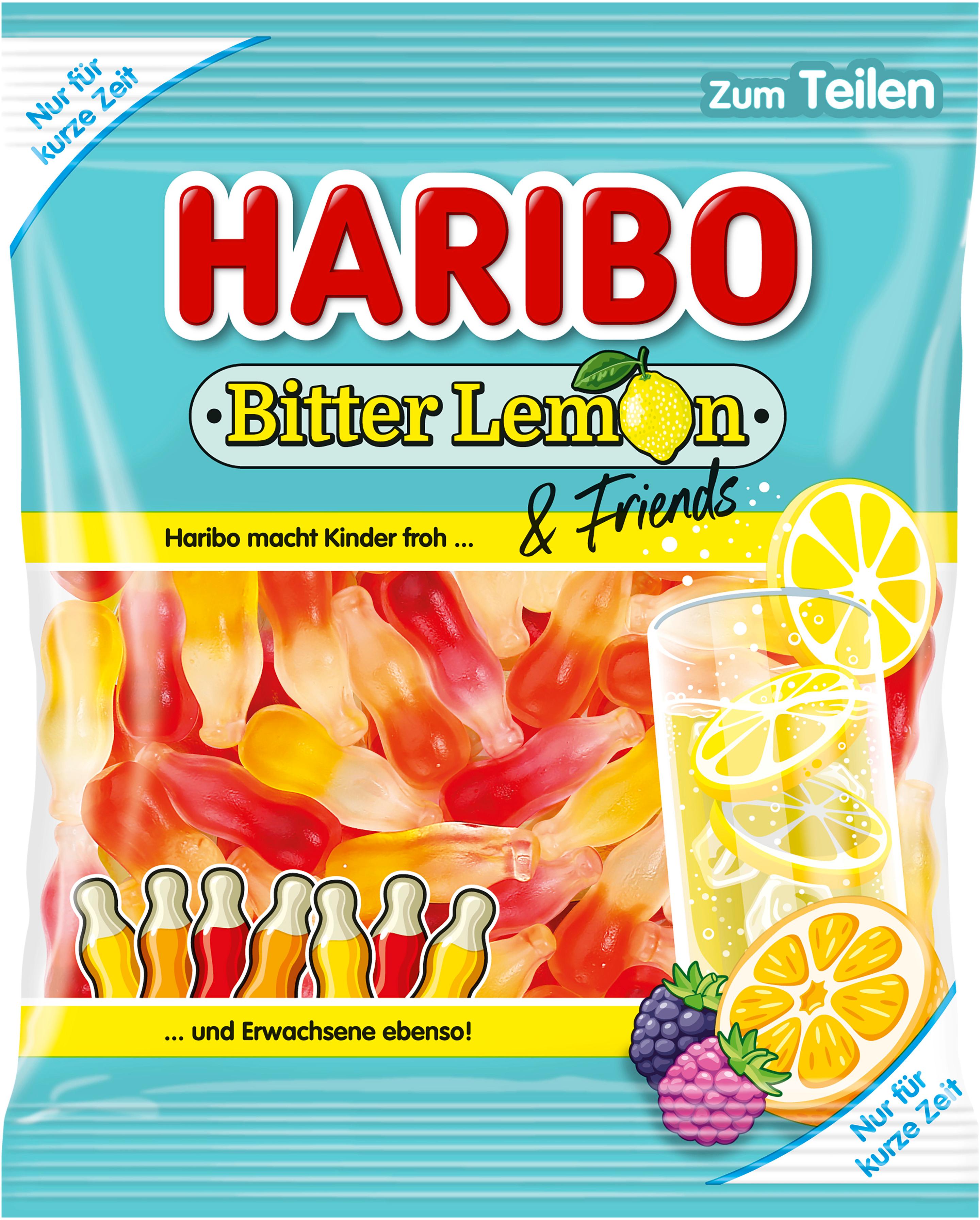 Haribo Fruchtgummi Bitter Lemon&Friends