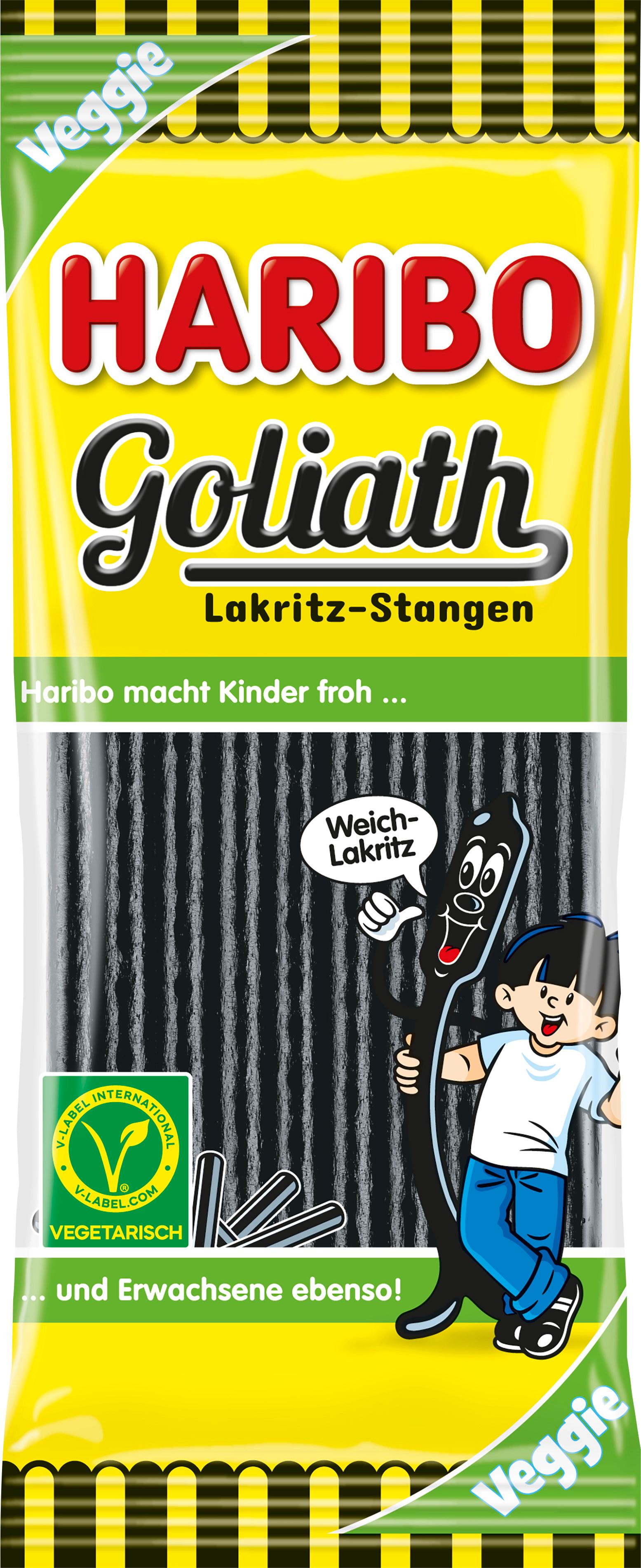 Haribo Lakritz Goliath Veggie