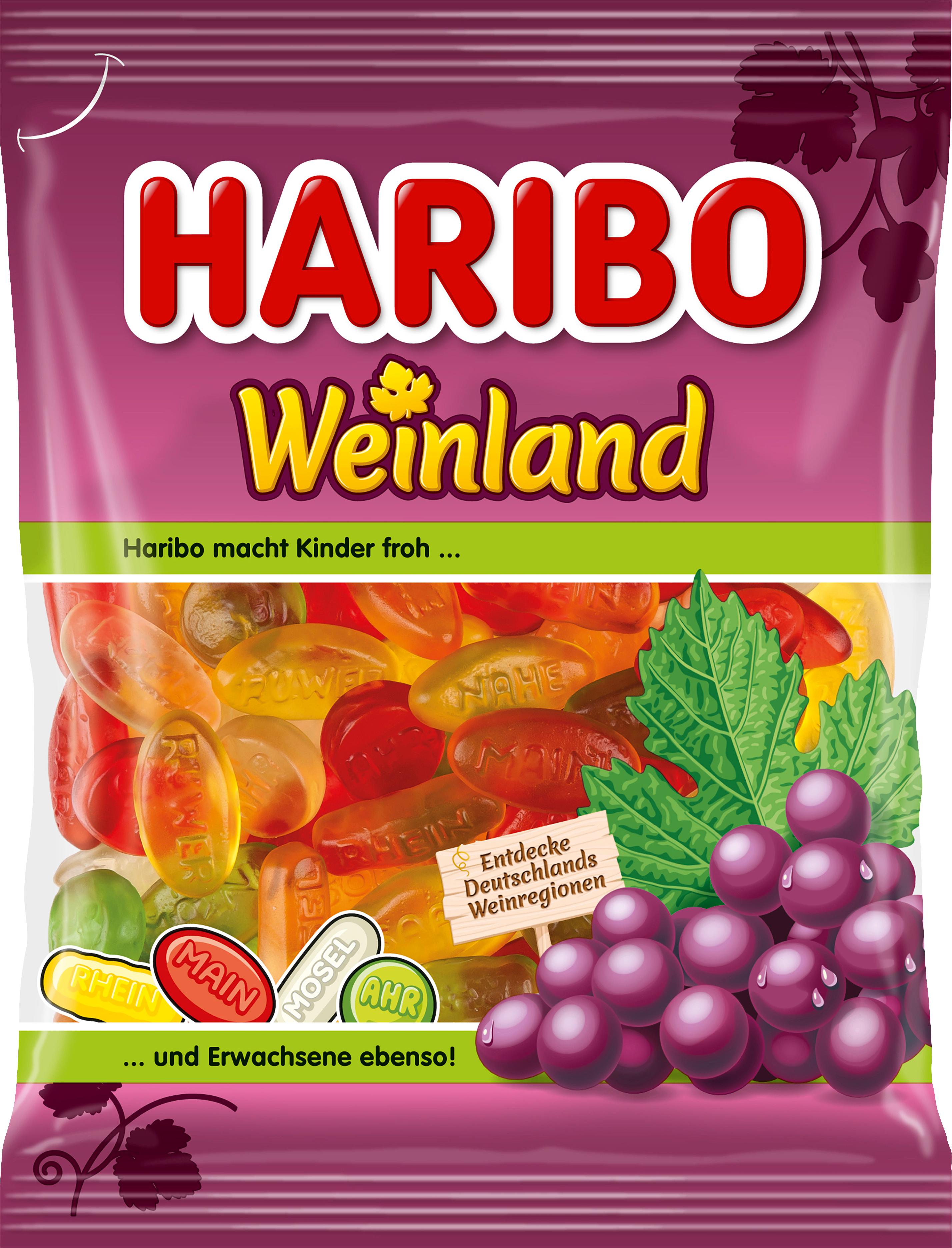 Haribo Weingummi Weinland