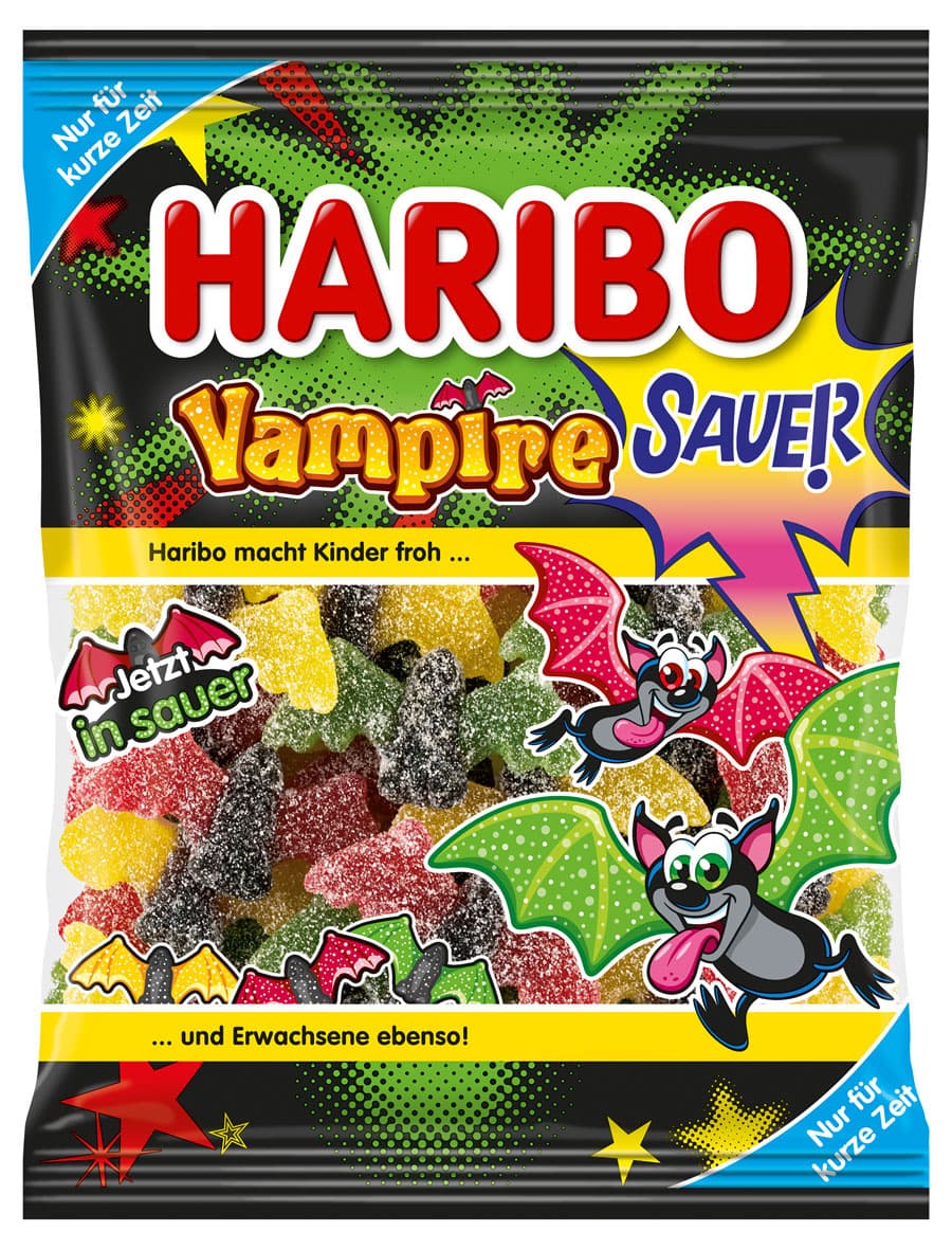 Haribo Fruchtgummi Vampire Sauer