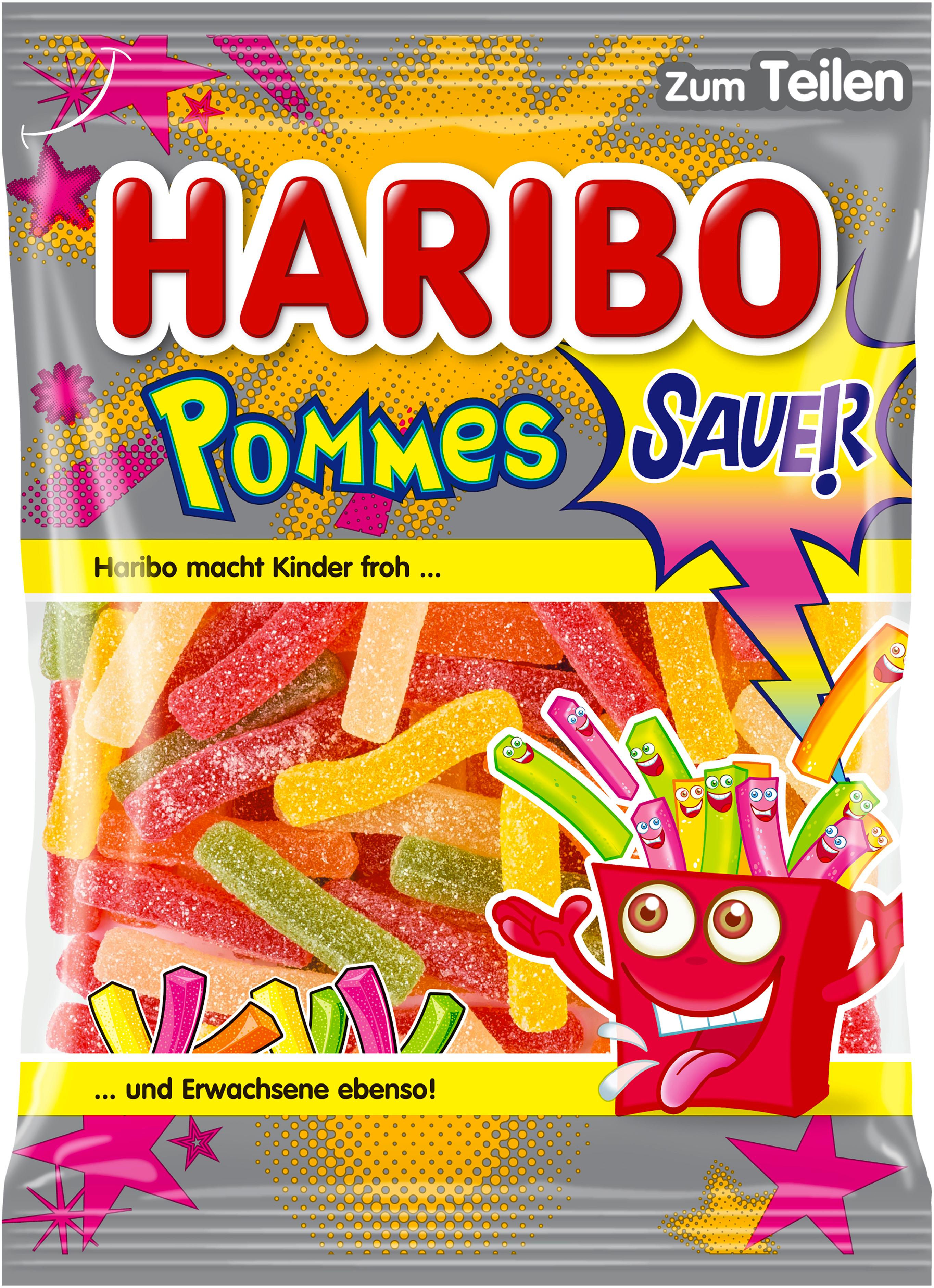 Haribo Suessware Fruchtgummi Saure Pommes 150g