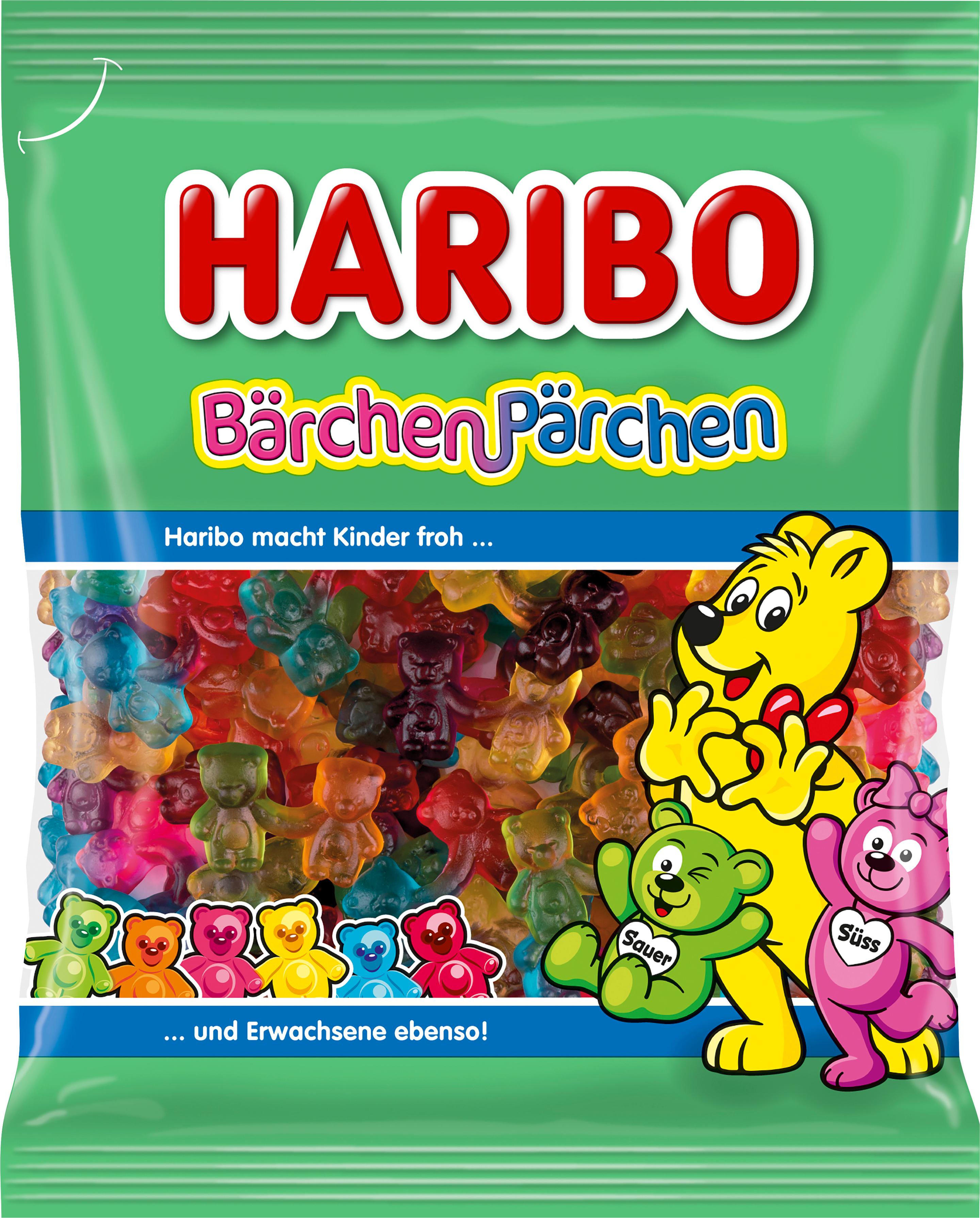 Haribo Fruchtgummi Bärchen Pärchen