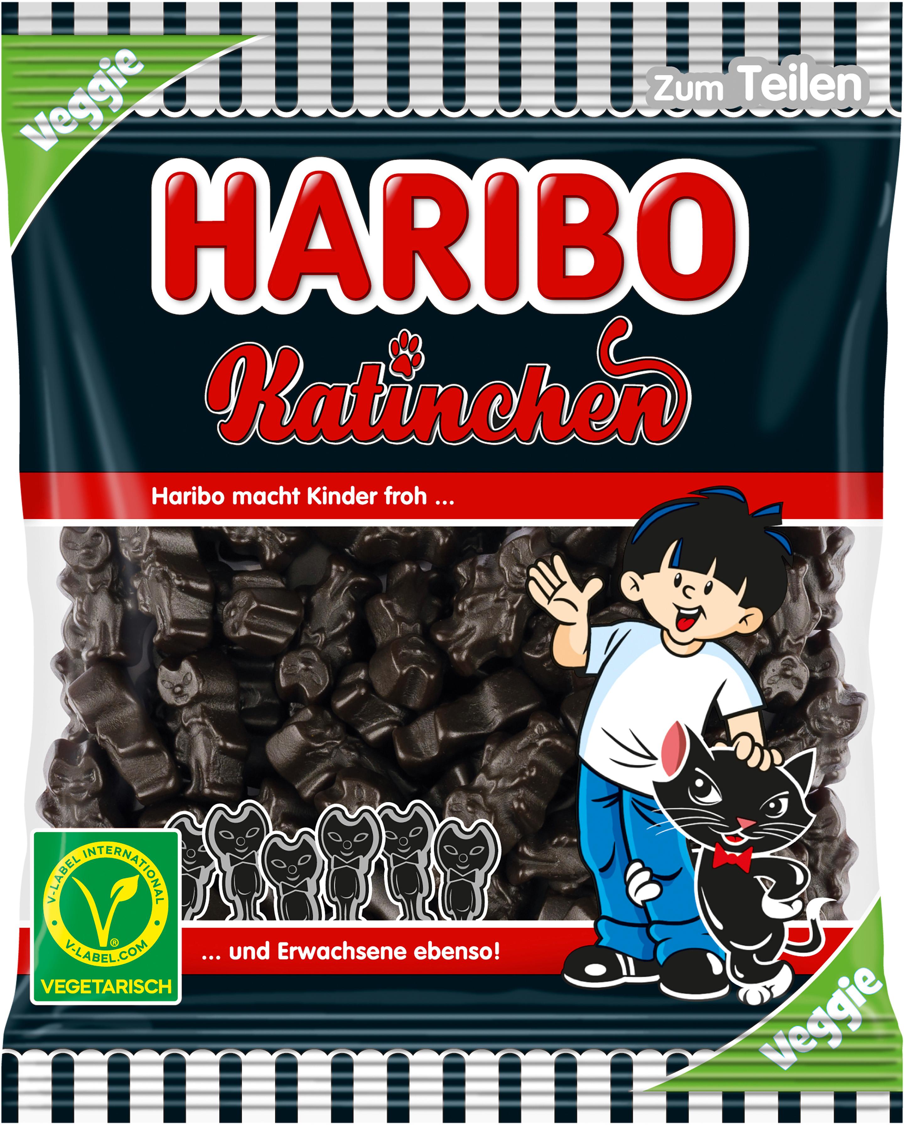 Haribo Lakritz Katinchen Veggie