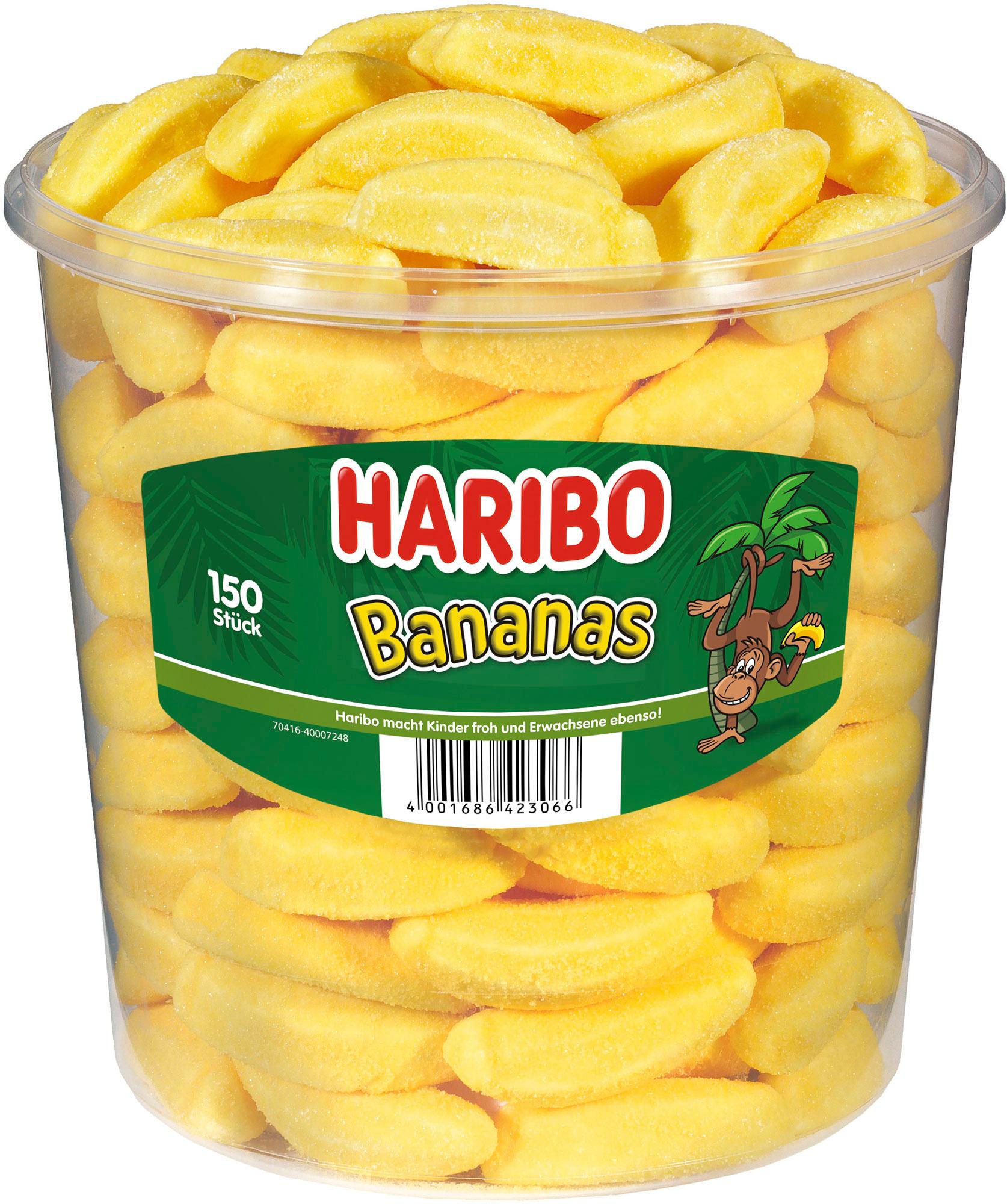 Haribo Bananas Runddose