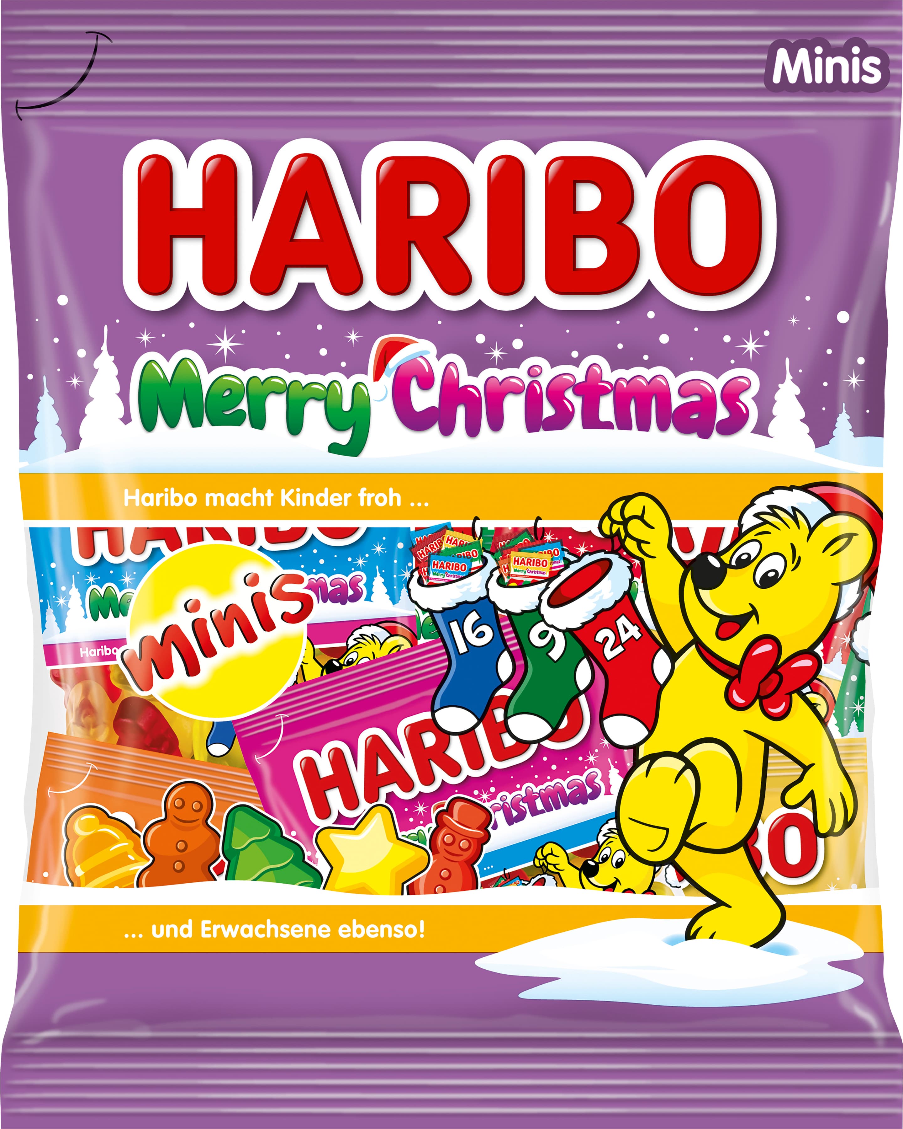 Haribo Fruchtgummi Merry Christmas Minis