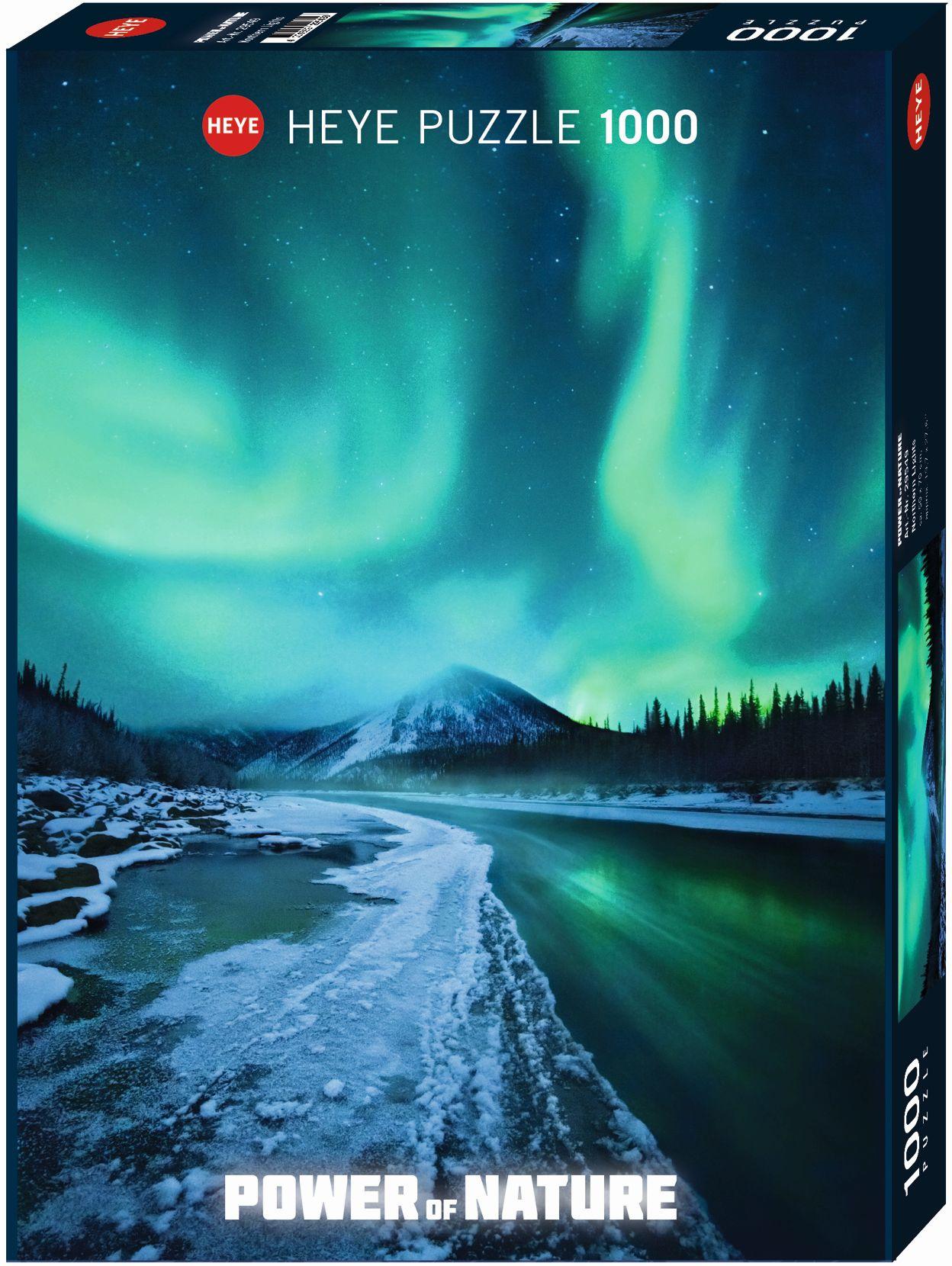 Heye - Standardpuzzle 1000 Teile - Power of Nature, Lights 1000 Teile