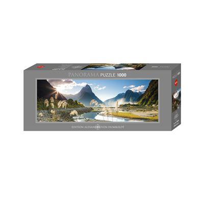 Produktbild Heye Panoramapuzzle 1000 Teile - Alexander von Humboldt - Milford Sound 2 von 3