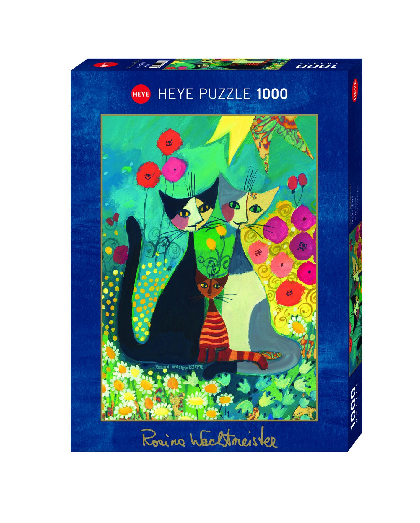 Heye Standardpuzzle 1000 Teile - Flowerbed, Rosina Wachtmeister