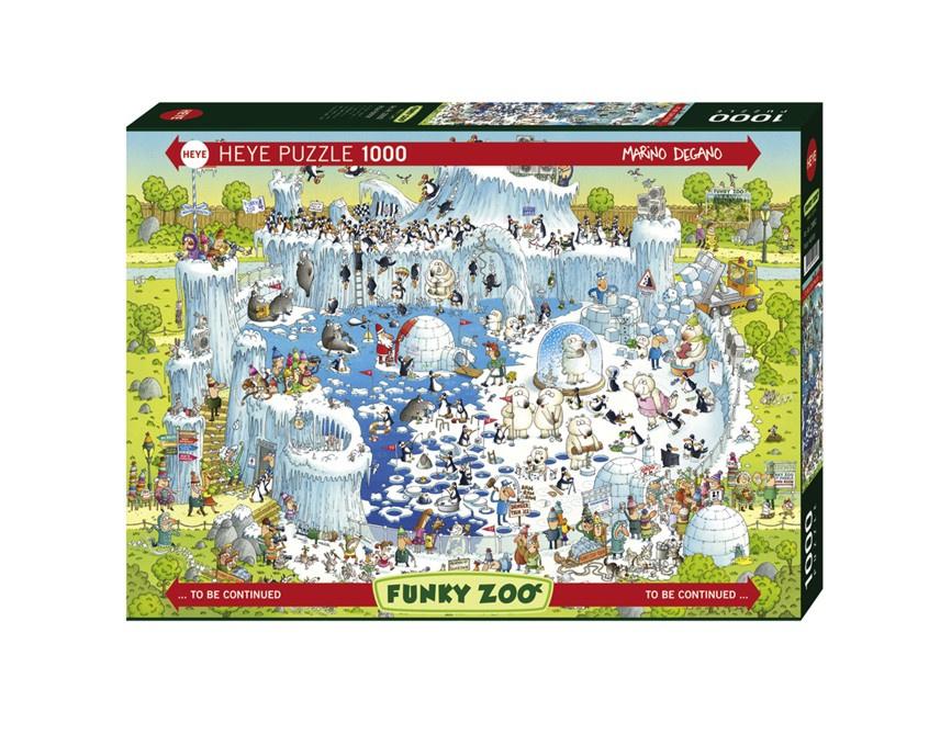 Produktbild Heye Standardpuzzle 1000 Teile - Degano Zoo Polar Habitat 2 von 3