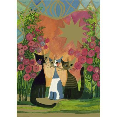 Produktbild Heye Standardpuzzle 2000 Teile - Roses, Rosina Wachtmeister 4 von 5