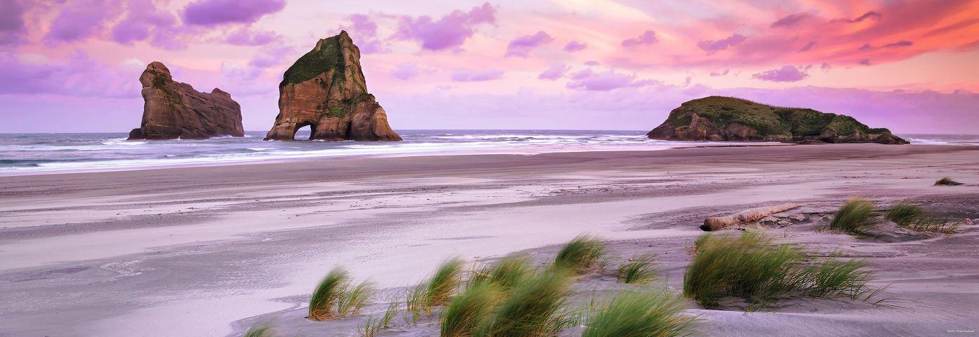 Produktbild Heye Panoramapuzzle 1000 Teile - Alexander von Humboldt, Wharariki Beach 2 von 2
