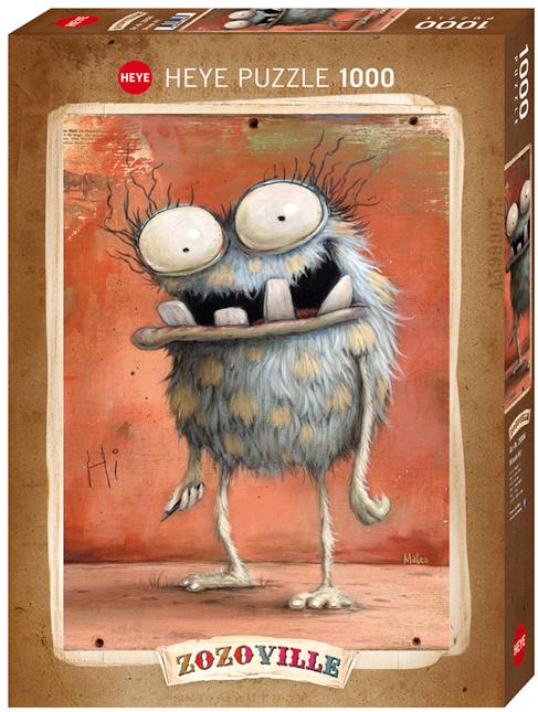 Heye Standardpuzzle 1000 Teile - Zozoville - Monsta Hi!