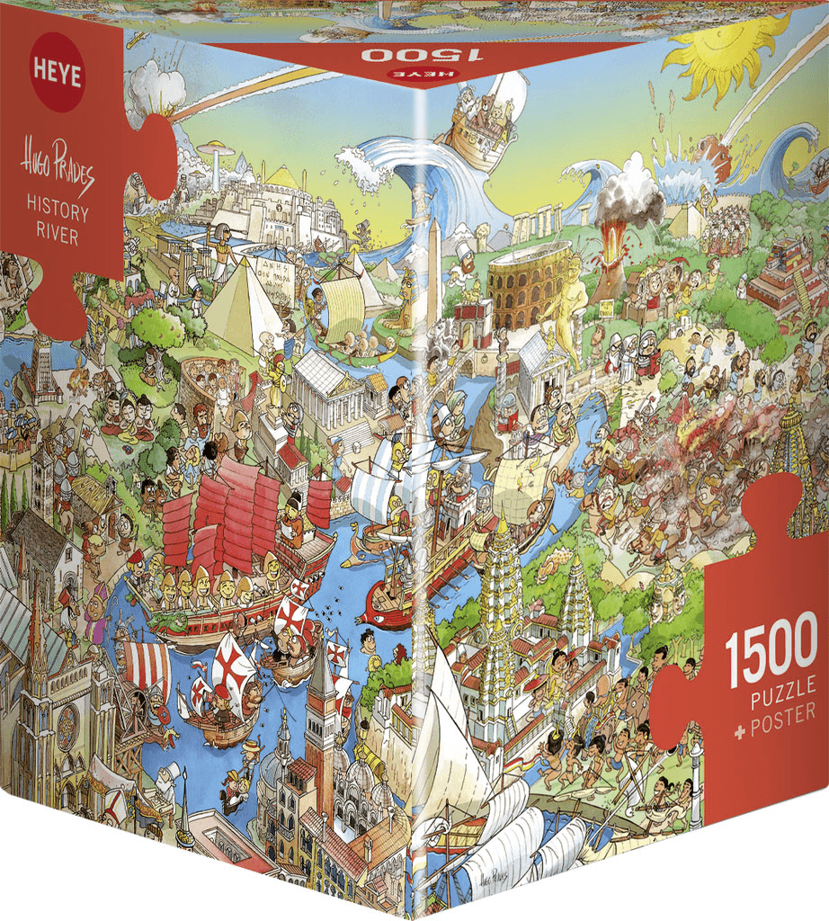 Heye Puzzle History River 1500 Teile