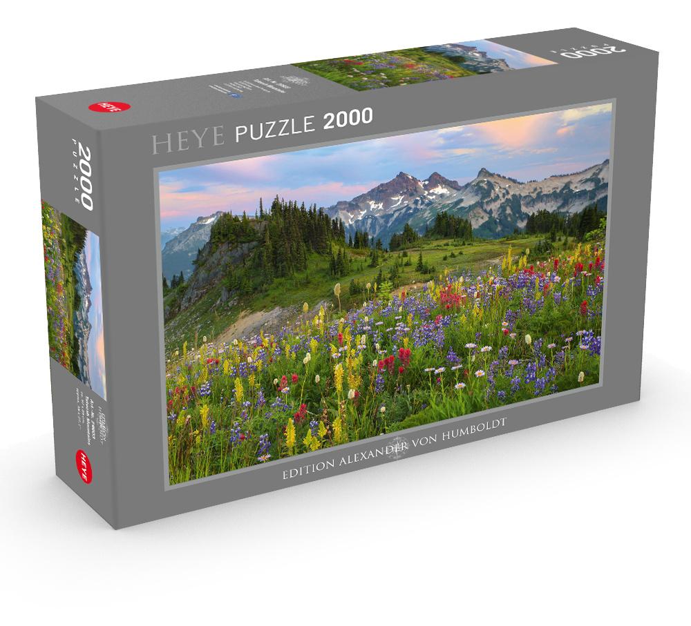 Heye 2000 Teile Puzzle - Alexander von Humboldt: Tatoosh Mountains