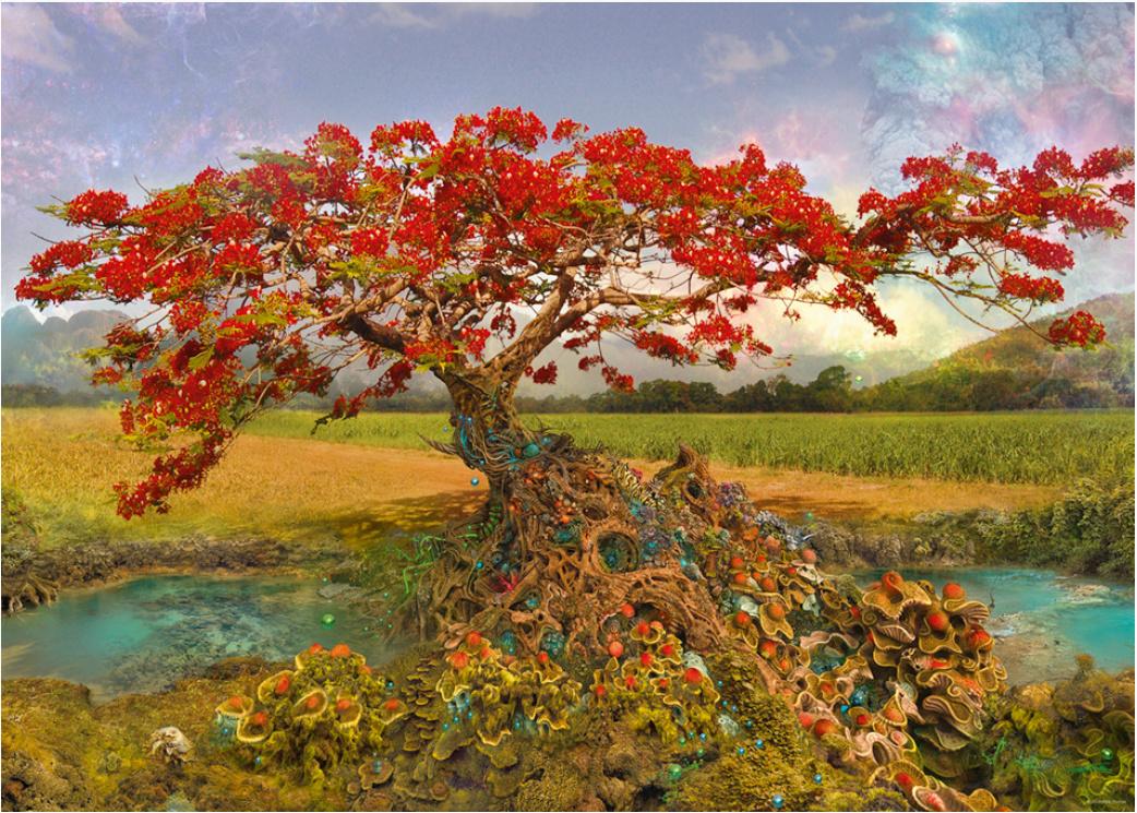 Produktbild Heye Standardpuzzle 1000 Teile - Strontium Tree - Enigma Trees 2 von 2