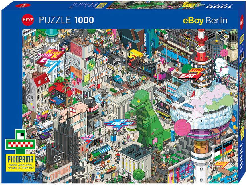 Heye Standardpuzzle 1000 Teile - Pixorama - Berlin Quest