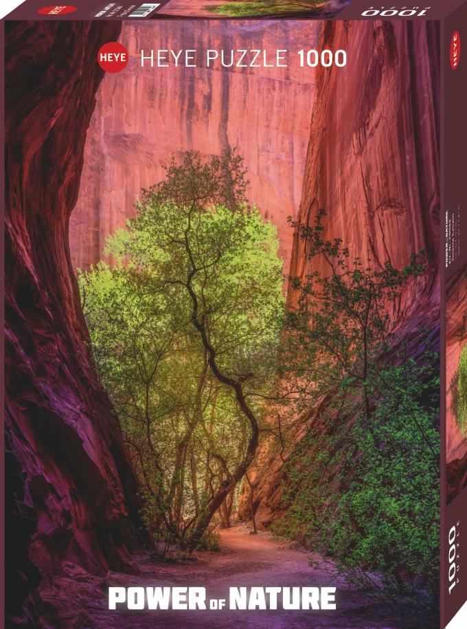 Heye Standardpuzzle 1000 Teile Singing Canyon Power of Nature 299446