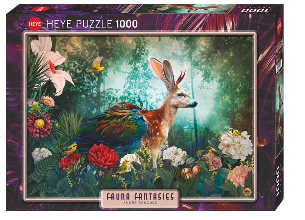Heye Jackalope Fauna Fantasies, 1000 Teile Puzzle