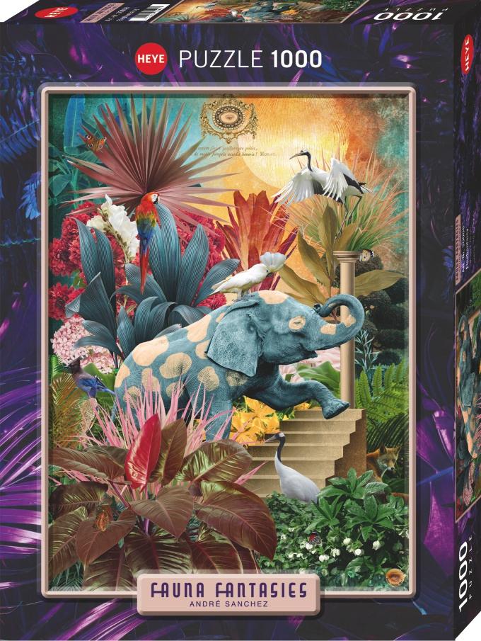 Heye Elephantaisy Fauna Fantasies 1000 Teile Puzzle