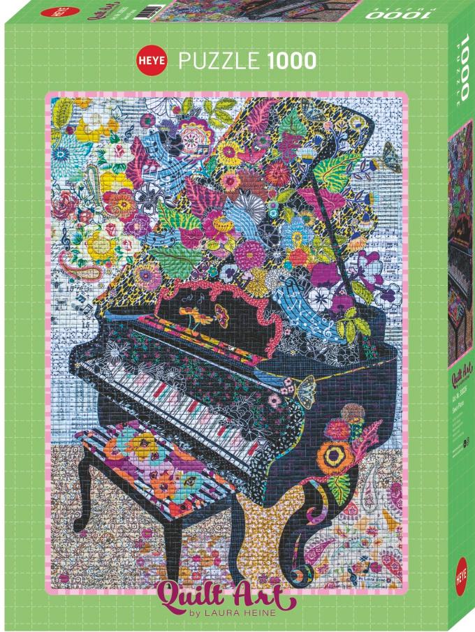 Heye Sewn Piano Quilt Art 1000 Teile Puzzle