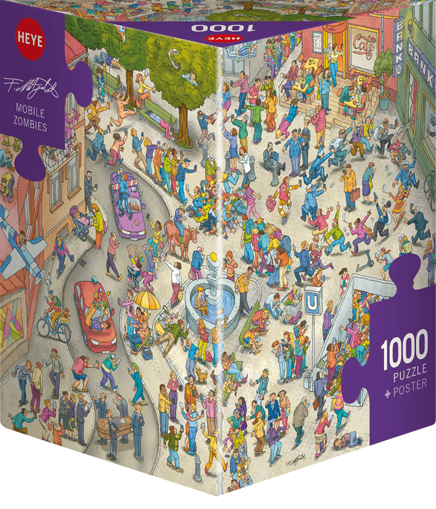 Heye Puzzle Mobile Zombies 1000 Teile