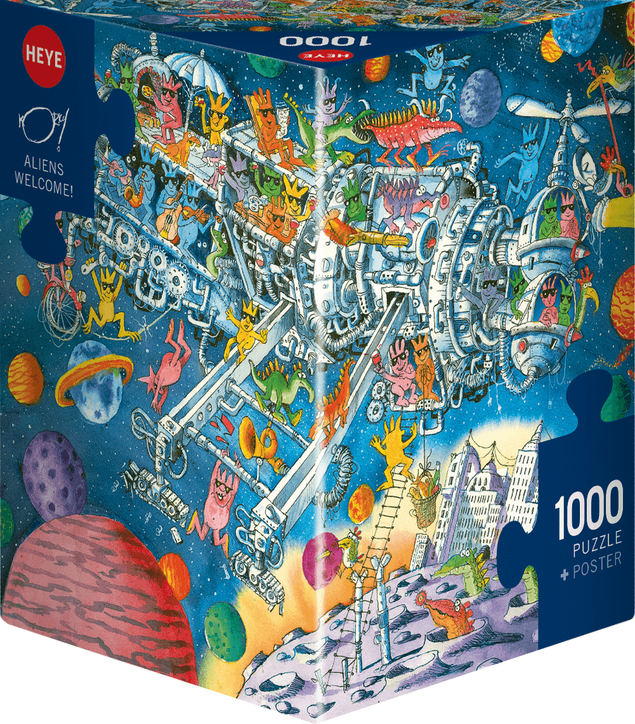 Heye Puzzle Aliens Welcome! 1000 Teile
