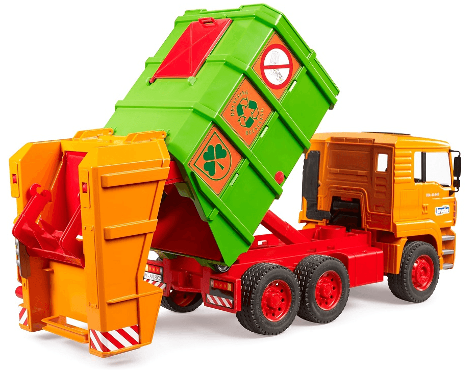 Produktbild BRUDER - MAN TGA Müll-LKW – realistisches Müllfahrzeug-Spielzeug im Maßstab 1:16 - 50 Jahre Jubiläumsedition 2 von 2