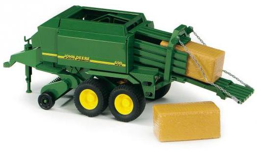 BRUDER - John Deere Großballenpresse 02017