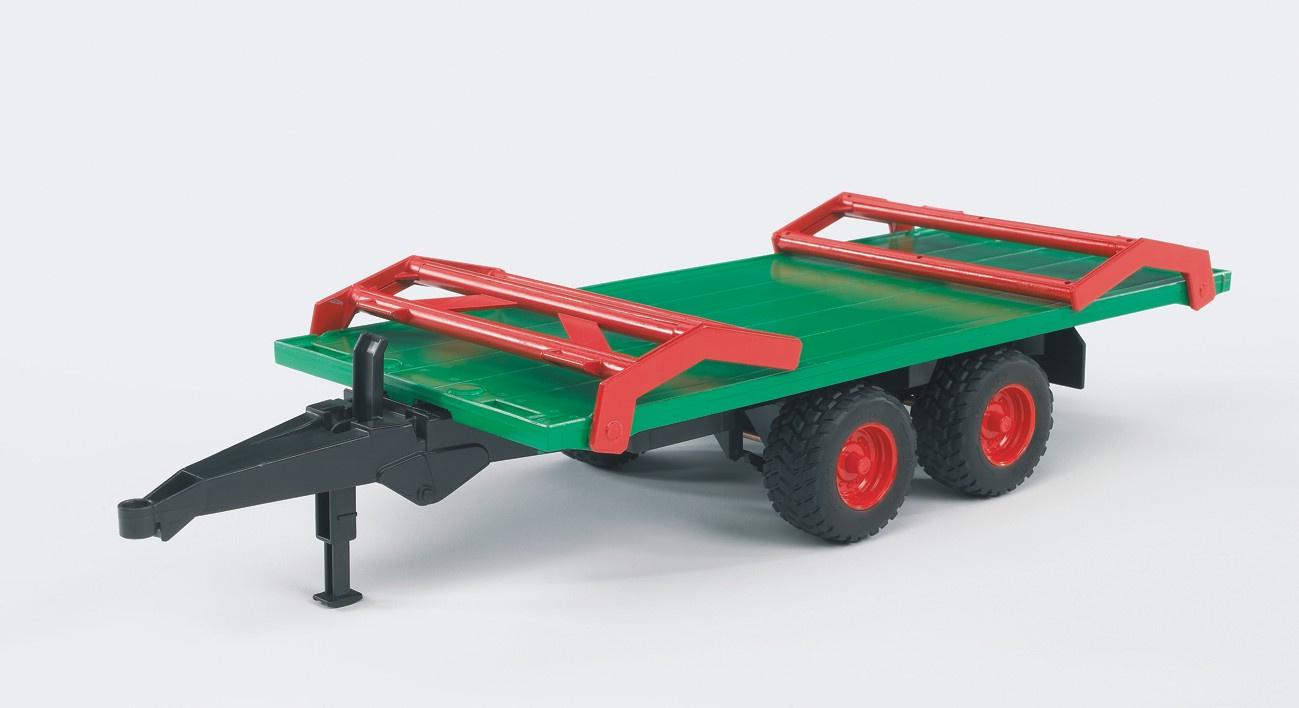Produktbild BRUDER - Ballentransportanhänger mit 8 Rundballen 02220 3 von 4