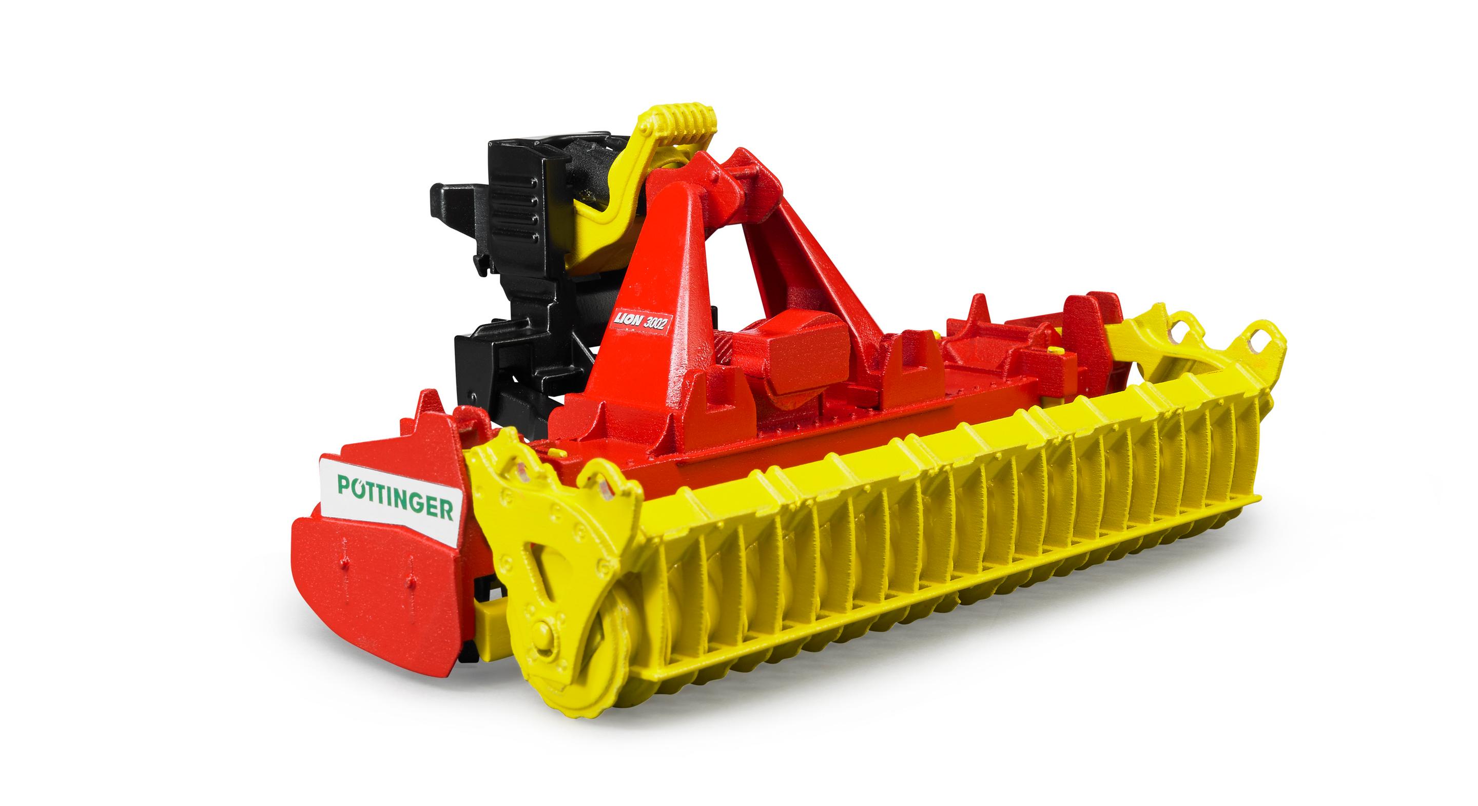 BRUDER - Pöttinger Lion 3002 Kreiselegge 02346