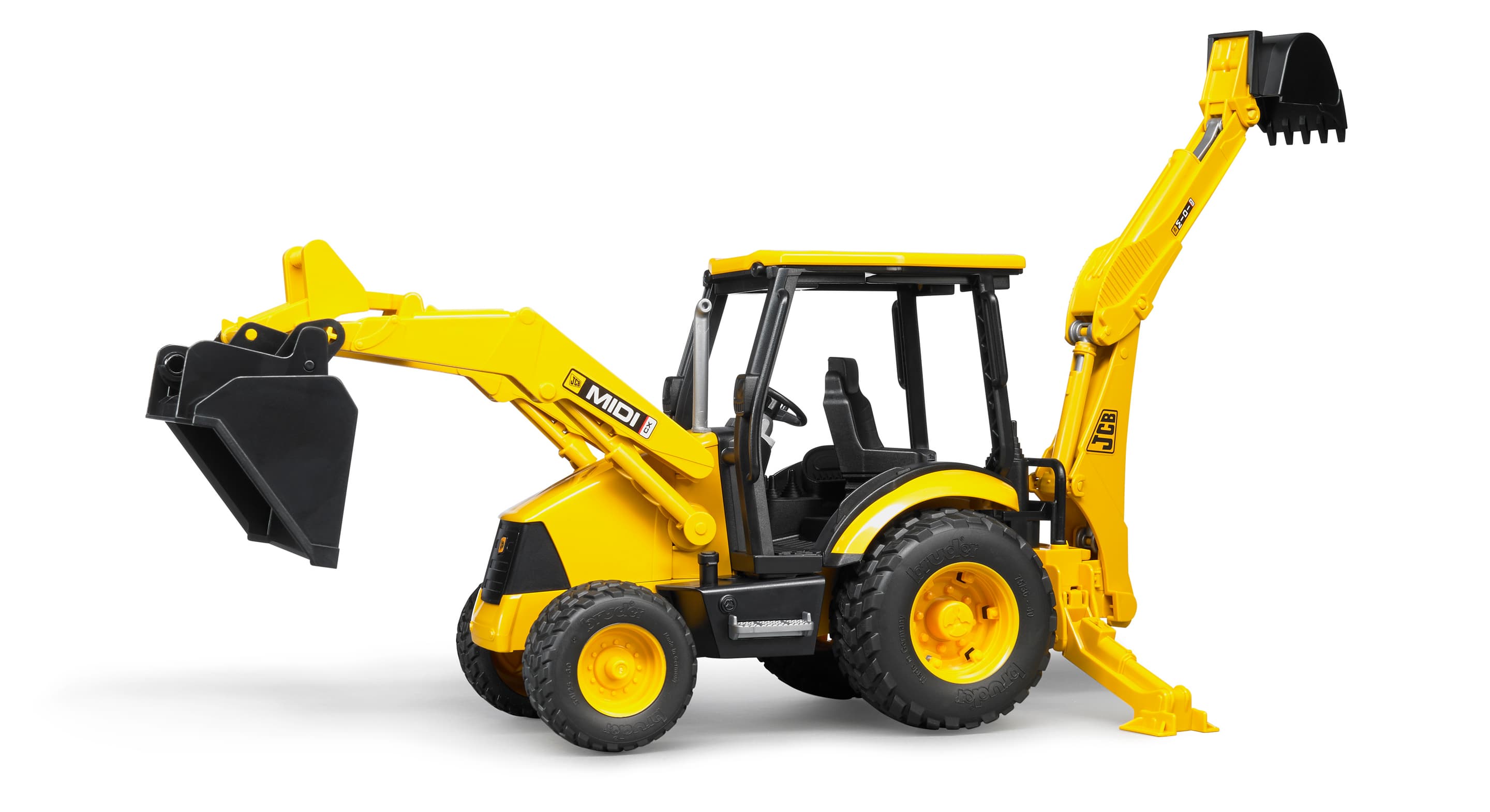 Produktbild BRUDER - JCB MIDI CX Baggerlader 02427 5 von 15