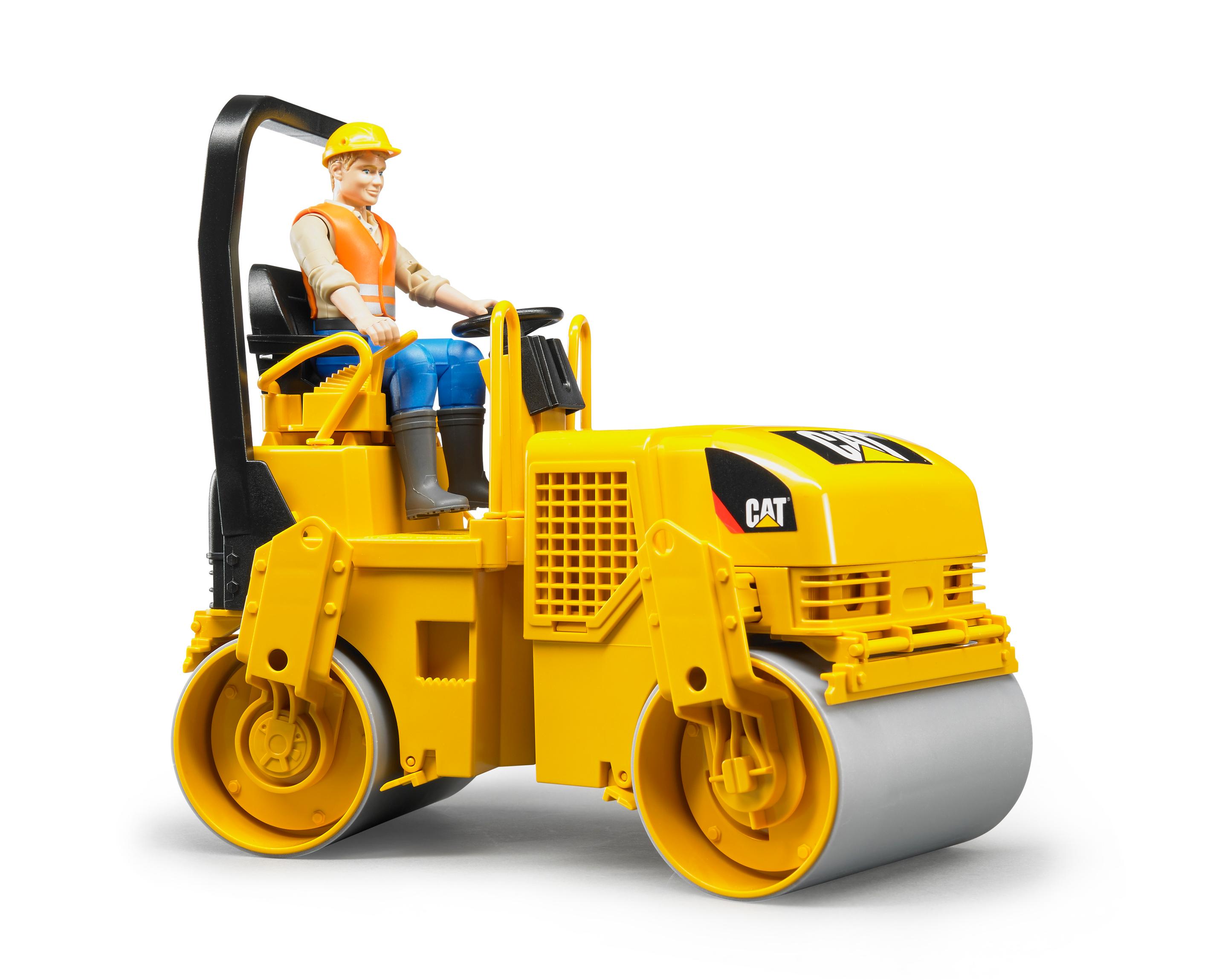 Produktbild BRUDER - CAT Tandem-Vibrationswalze 02433 4 von 4