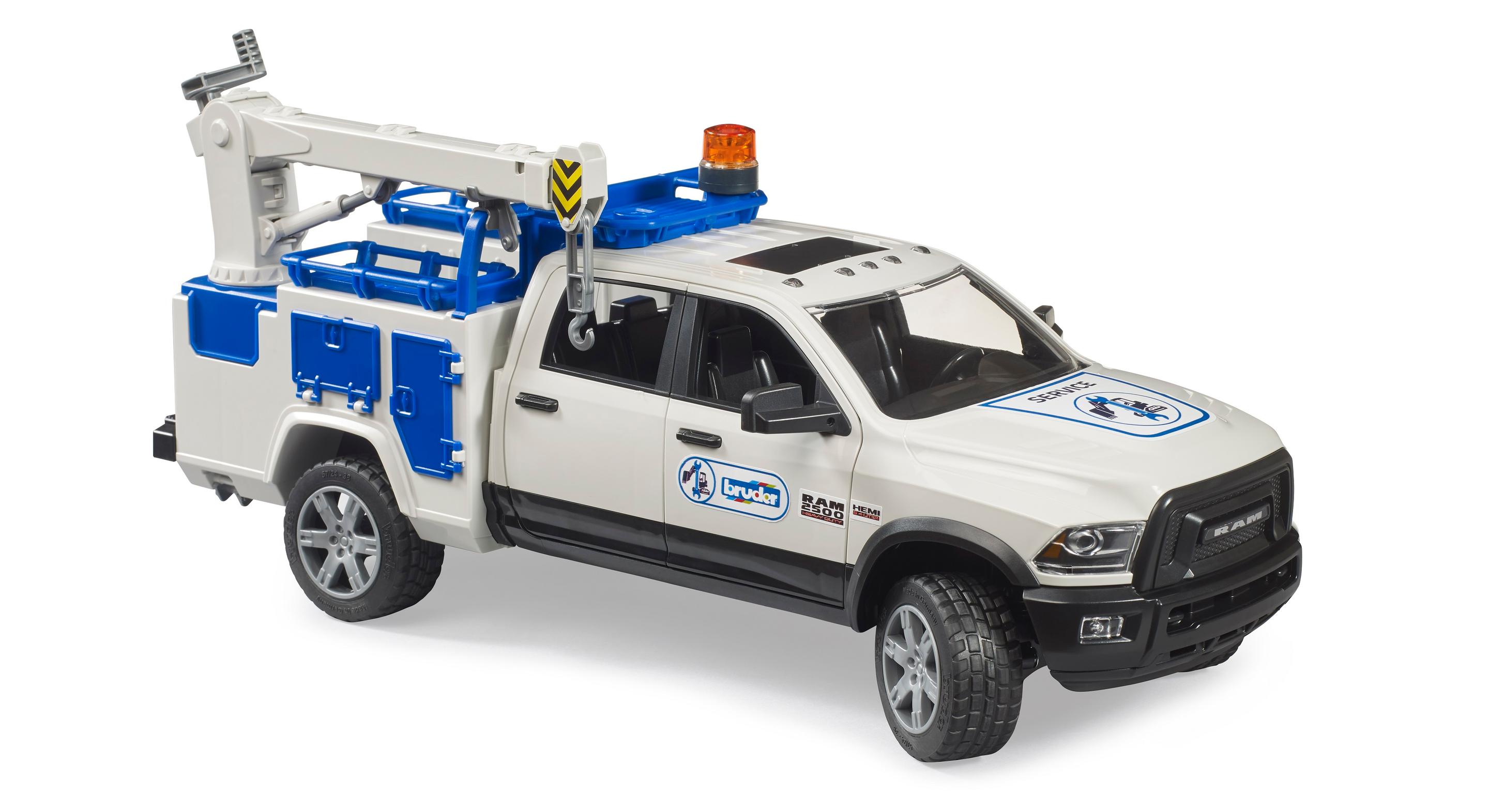 Produktbild BRUDER - RAM 2500 Service Truck mit Rundumleuchte 02509 6 von 7