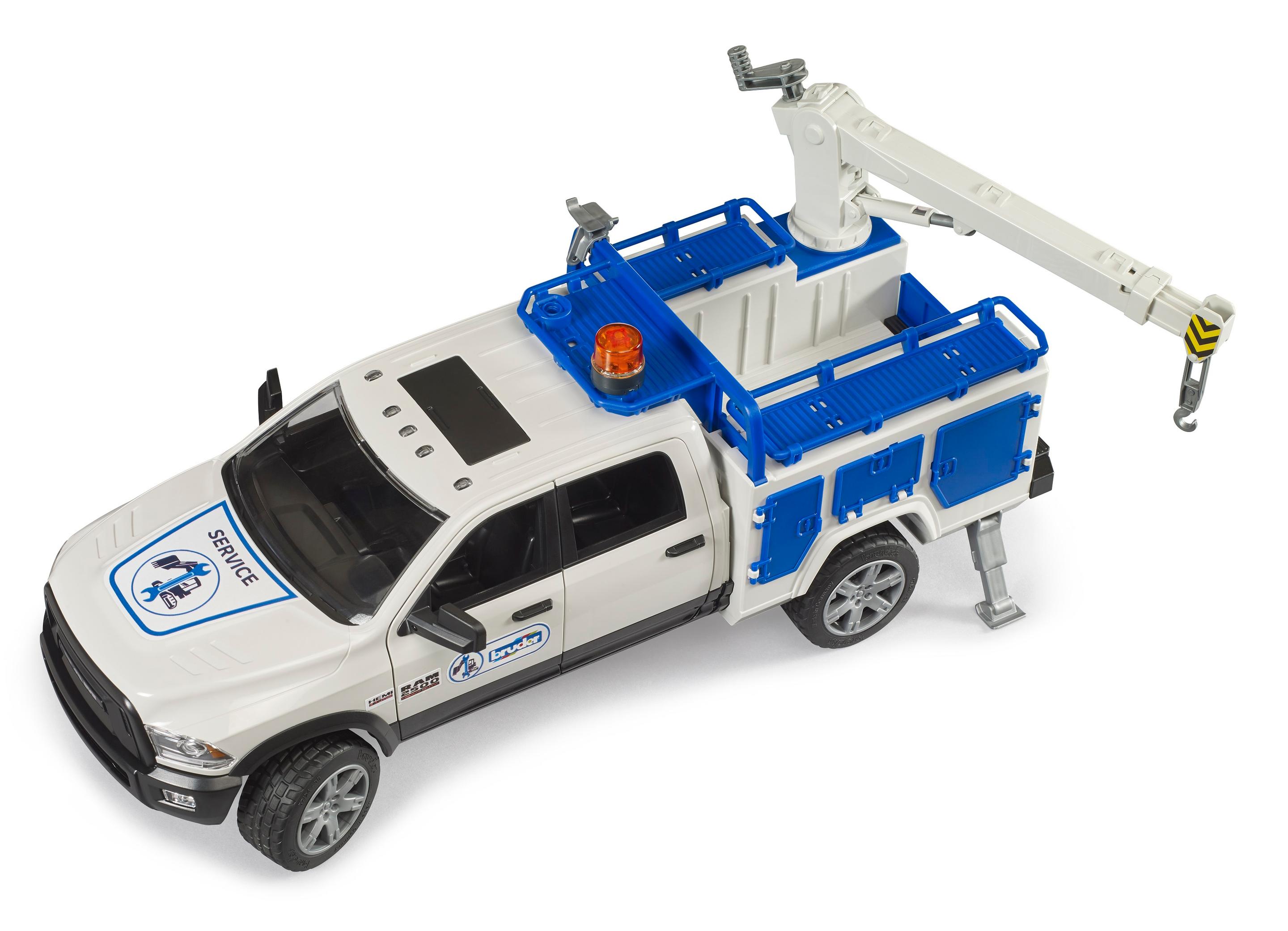 Produktbild BRUDER - RAM 2500 Service Truck mit Rundumleuchte 02509 3 von 7
