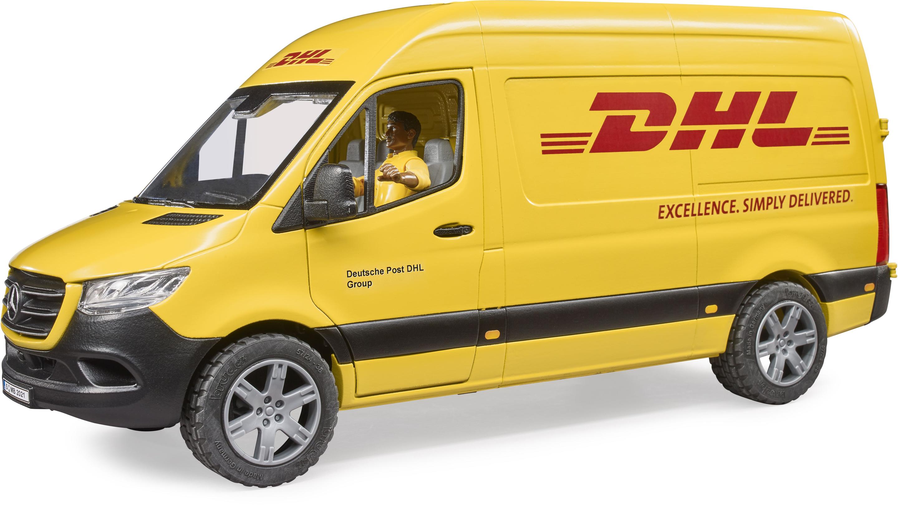 Produktbild BRUDER - MB Sprinter DHL mit Fahrer 02671 2 von 5
