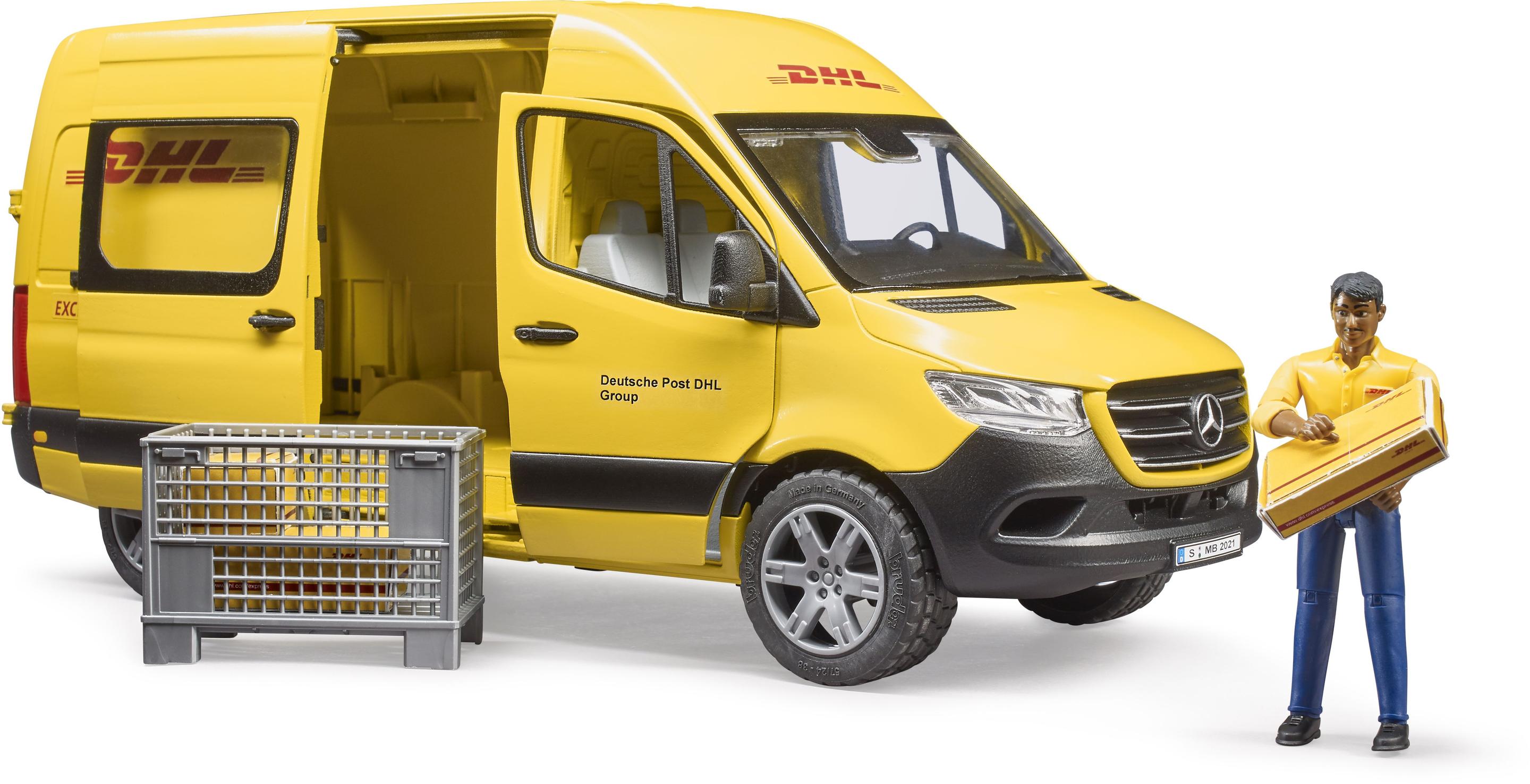 Produktbild BRUDER - MB Sprinter DHL mit Fahrer 02671 4 von 5