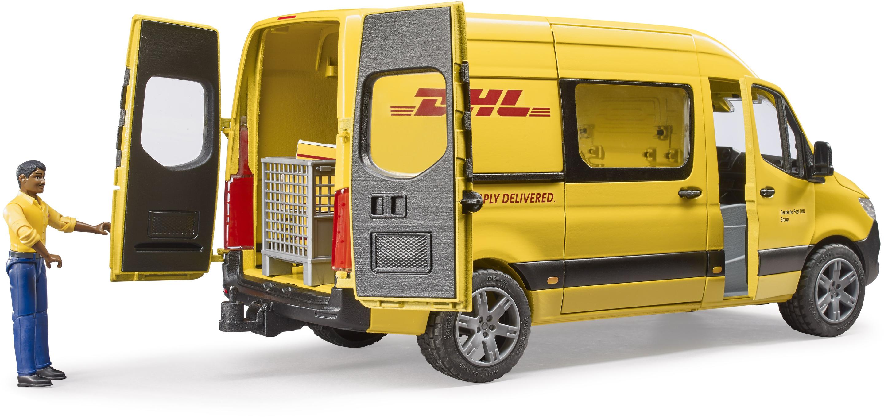 Produktbild BRUDER - MB Sprinter DHL mit Fahrer 02671 5 von 5