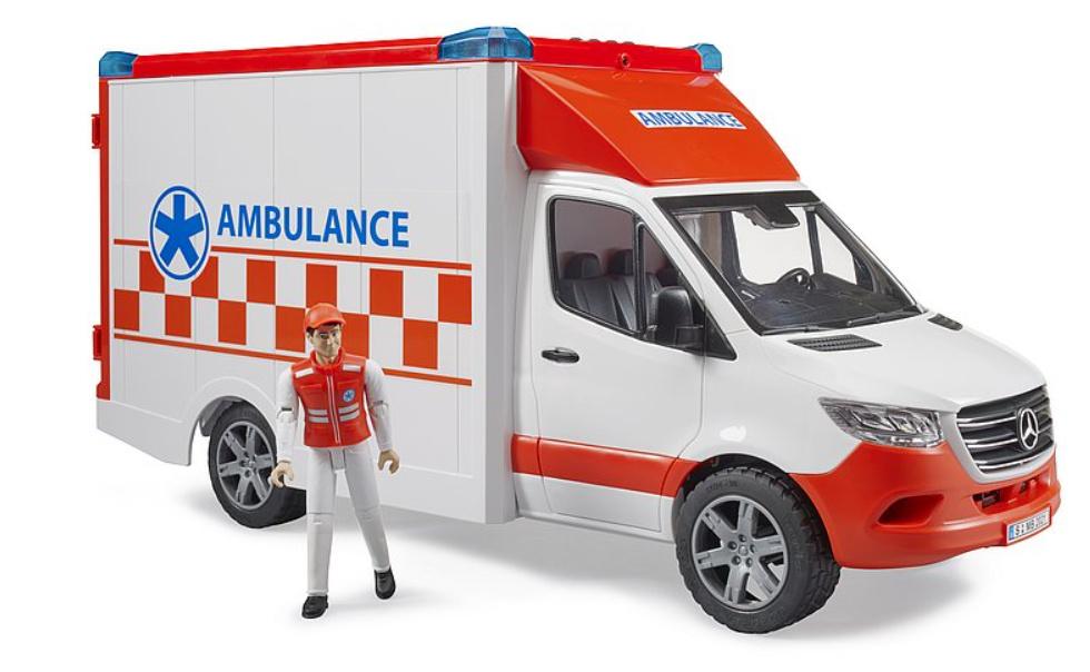 Produktbild BRUDER - MB Sprinter Ambulanz mit Fahrer 02676 2 von 5