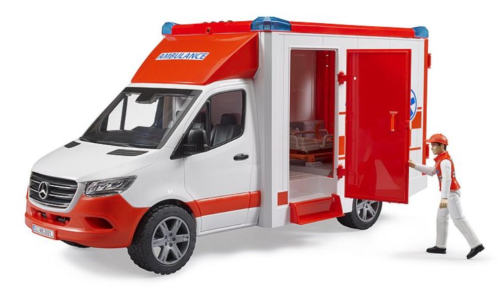 Produktbild BRUDER - MB Sprinter Ambulanz mit Fahrer 02676 4 von 5