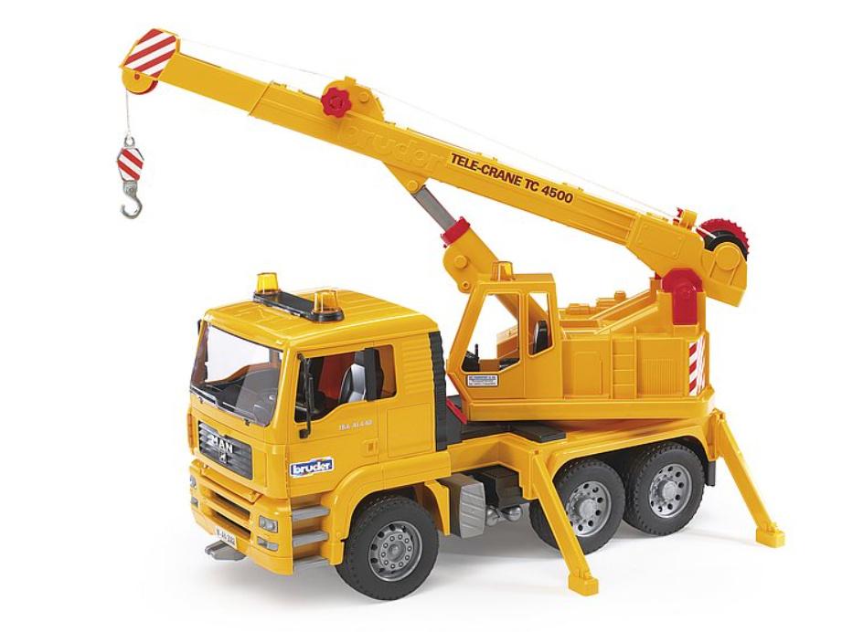 Produktbild BRUDER - MAN TGA Kran-LKW (ohne Light and Sound Modul) 2 von 2