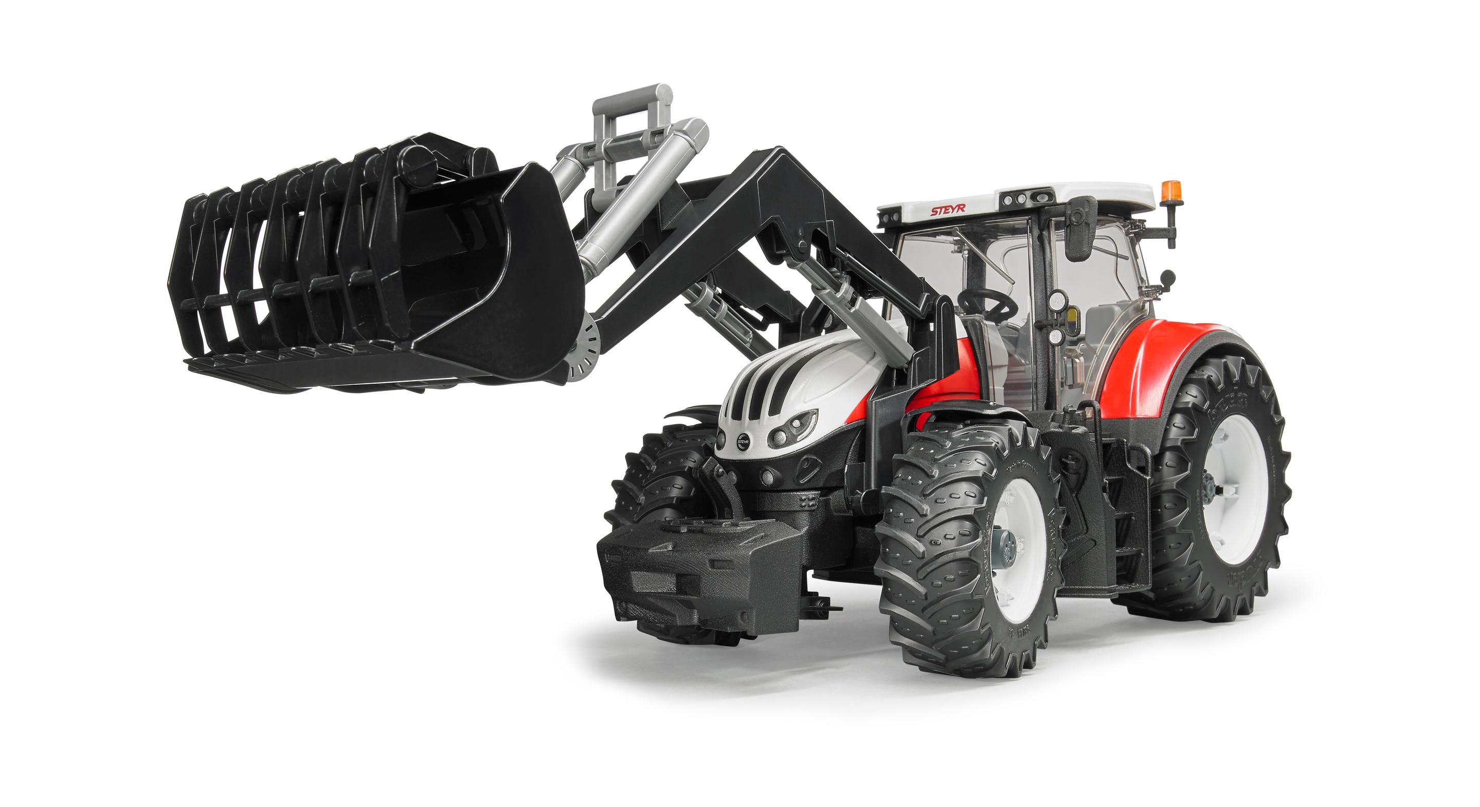 Produktbild BRUDER - STEYR 6300 TERRUS CVT mit Frontlader 03191 4 von 4