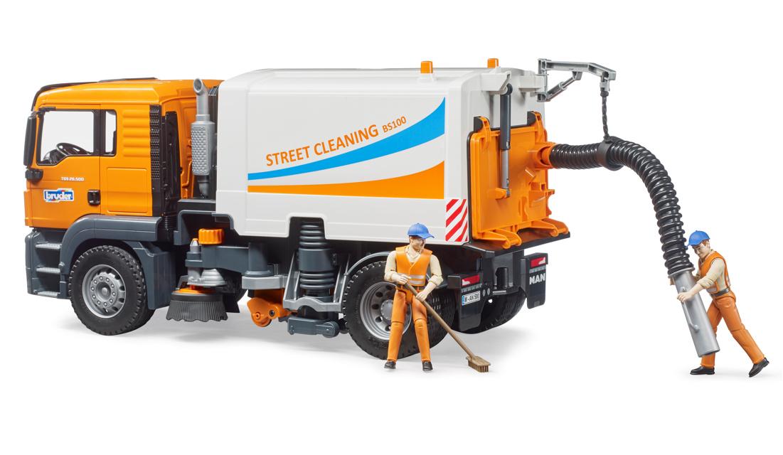 Produktbild BRUDER - MAN TGS LKW Straßenreinigung 03780 4 von 5