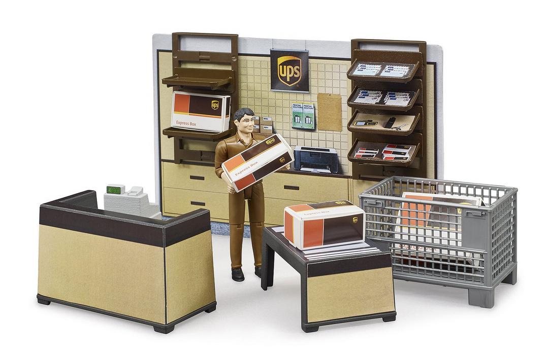 Produktbild BRUDER - bworld UPS Paketshop 62250 3 von 4