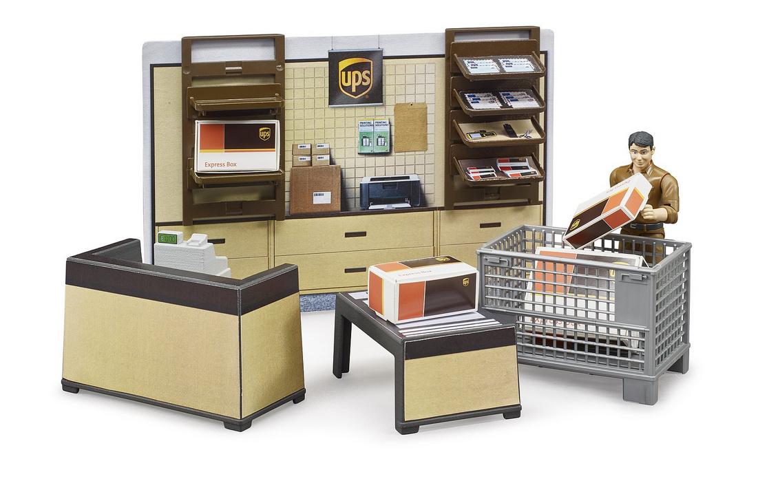 Produktbild BRUDER - bworld UPS Paketshop 62250 4 von 4