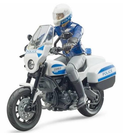 Produktbild BRUDER - bworld Scrambler Ducati Polizeimotorrad 62731 2 von 2