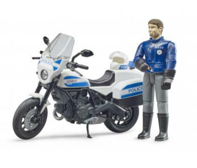 BRUDER - bworld Scrambler Ducati Polizeimotorrad 62731