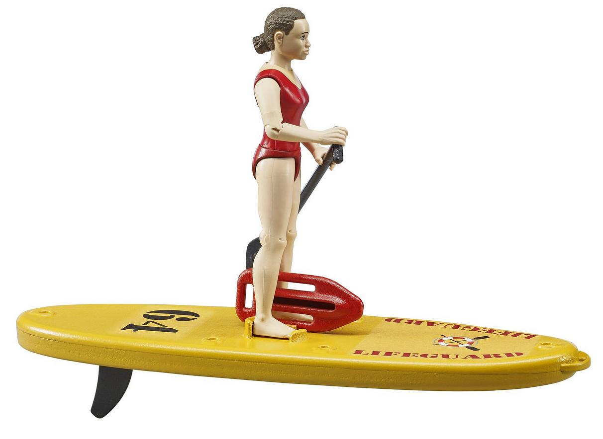 Produktbild BRUDER - bworld Life Guard mit Stand up Paddle 2 von 8