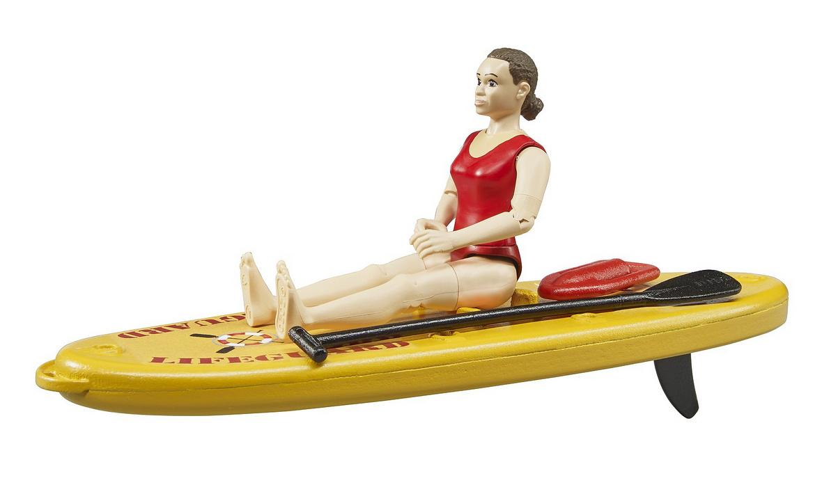 Produktbild BRUDER - bworld Life Guard mit Stand up Paddle 3 von 8